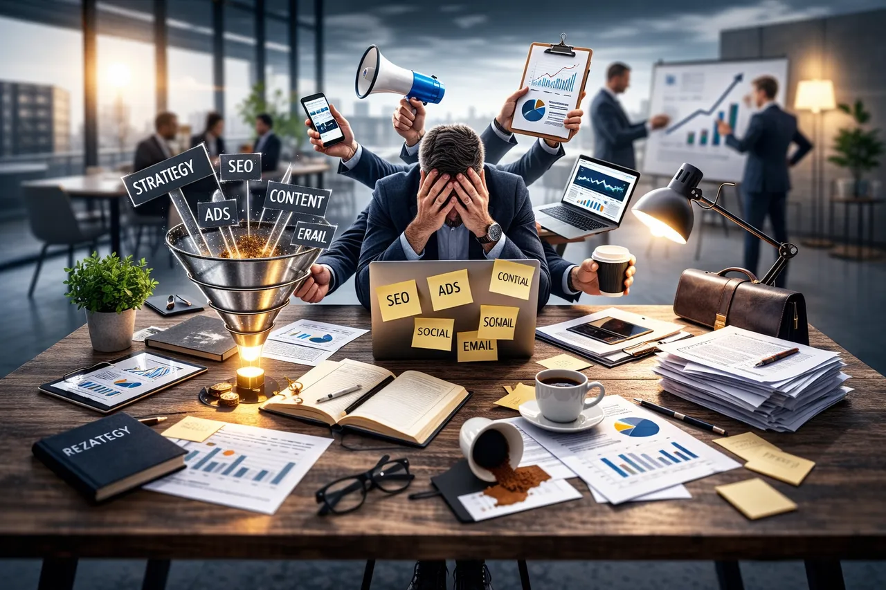 The absurdity of the single marketing hire